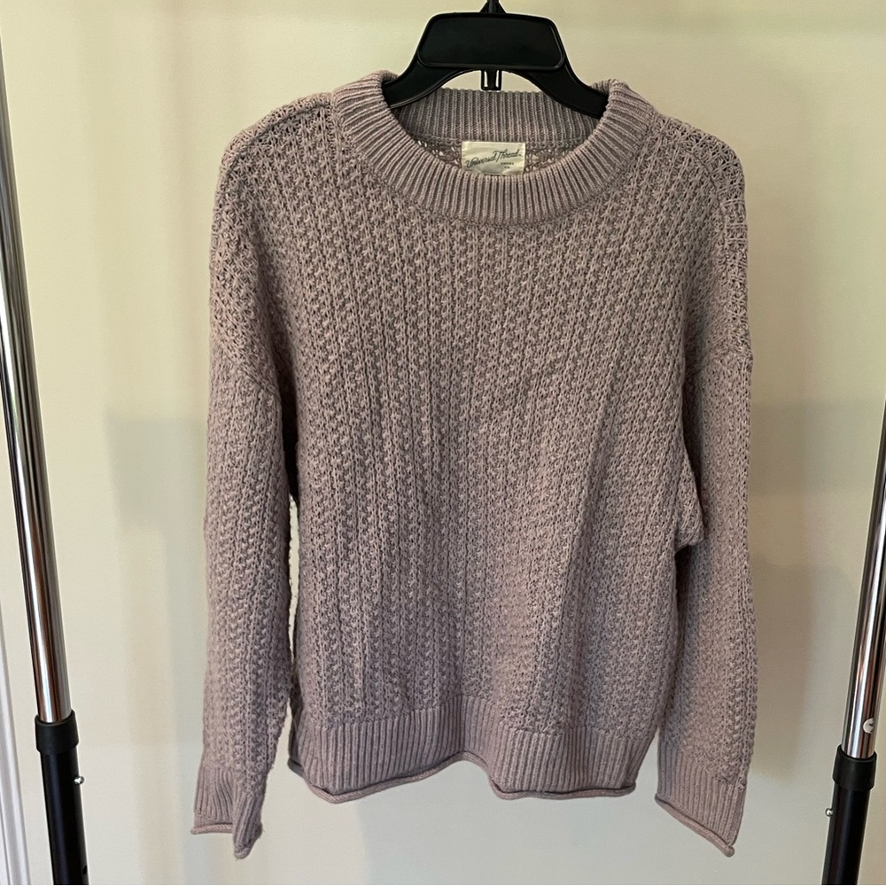 EUC Dusty Purple Knit Sweater